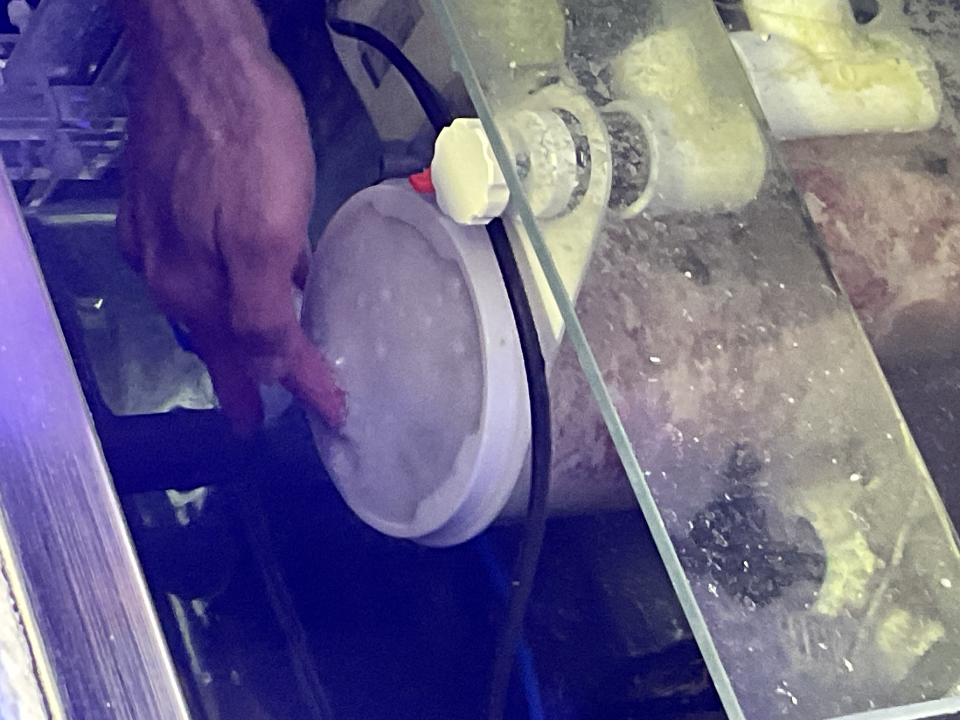 Figure 8: Sponging the components